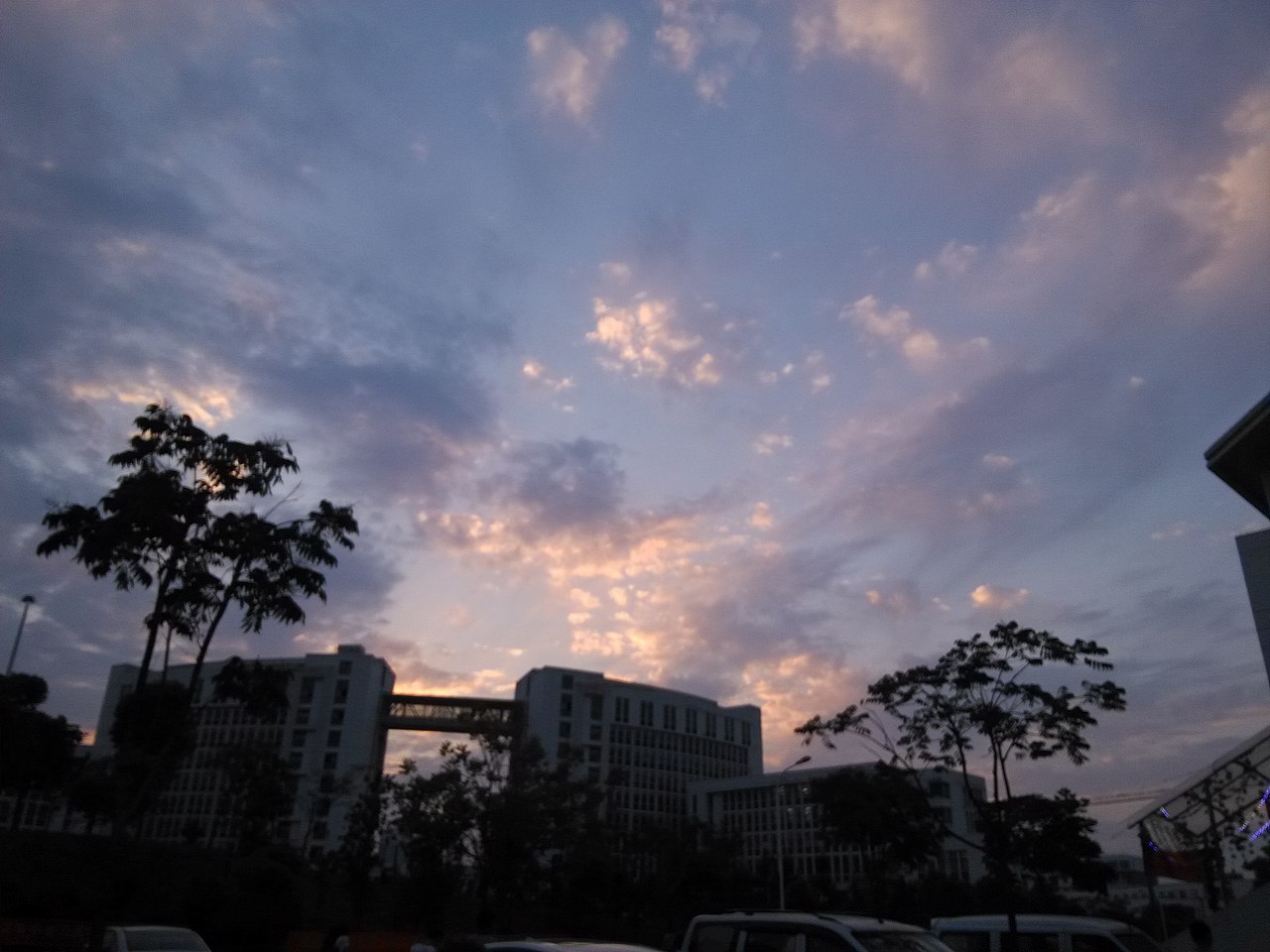 没加滤镜的照片………