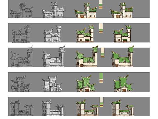 建筑单体草图