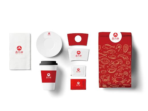 海鲜品牌logo设计
