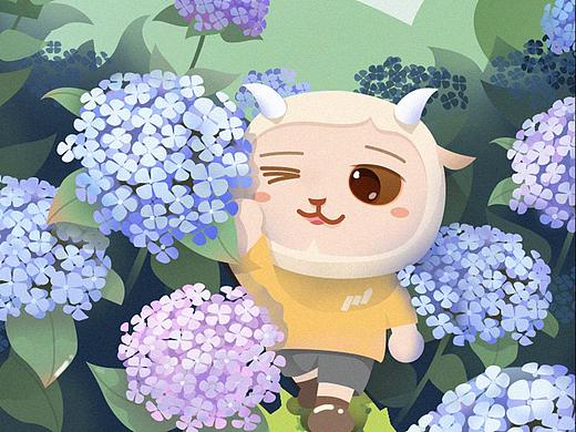 博众证券吉祥物-节日开机页插画（2）