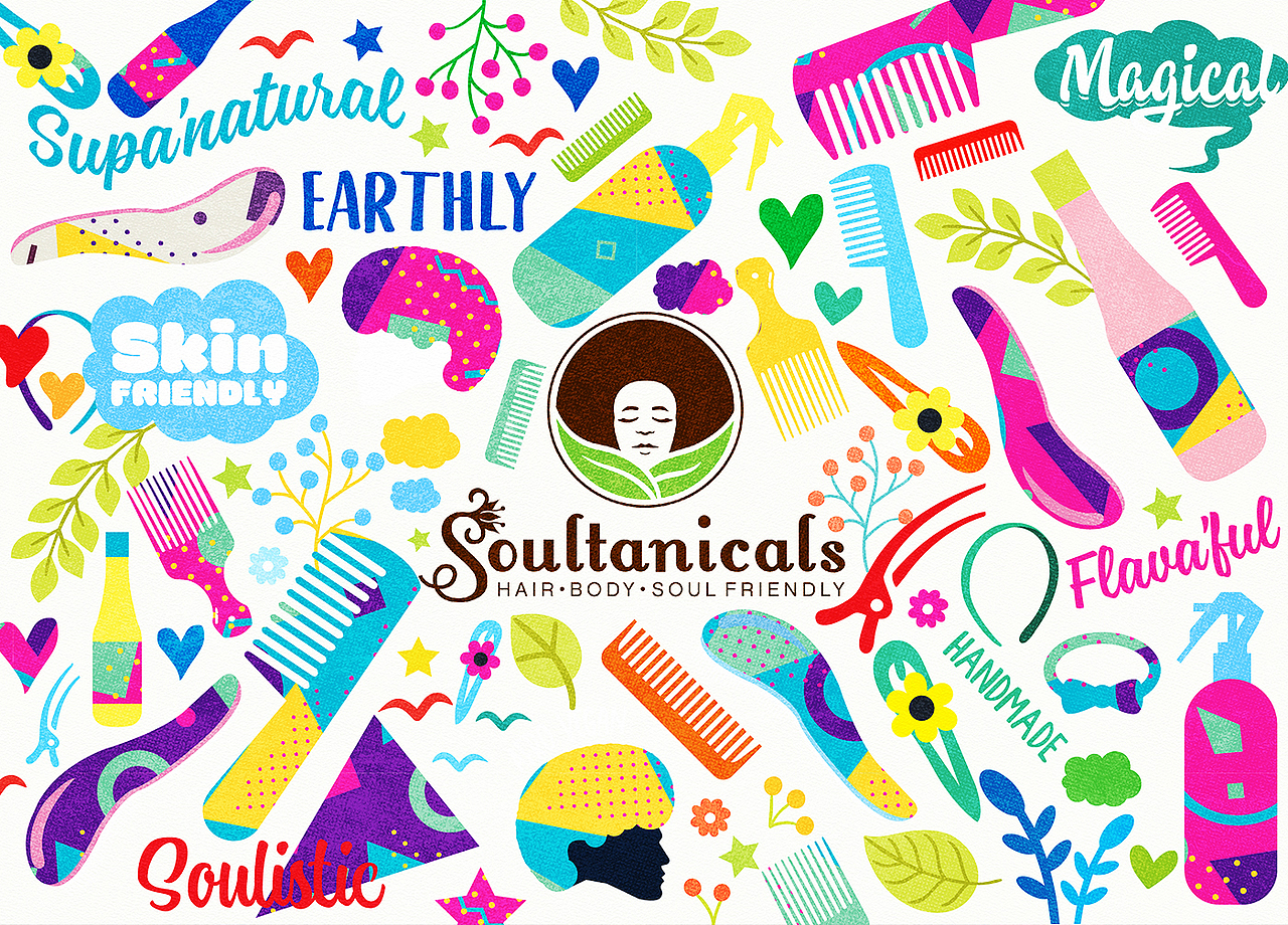 Soultanicals Packaging & illustration Design（图ZMTIwOTYwNjE2） - 包装 - 站酷设计师rayzong原创素材 - 站酷ZCOOL