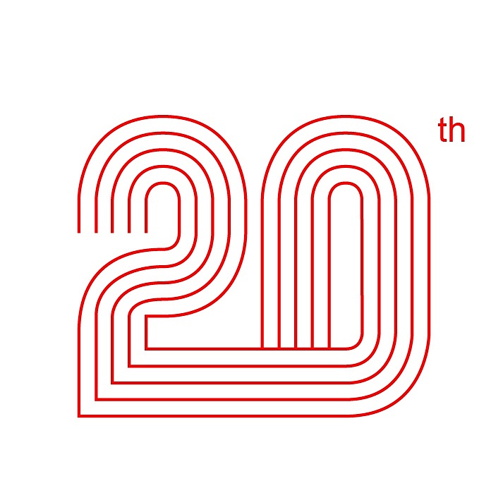 公司20周年庆logo