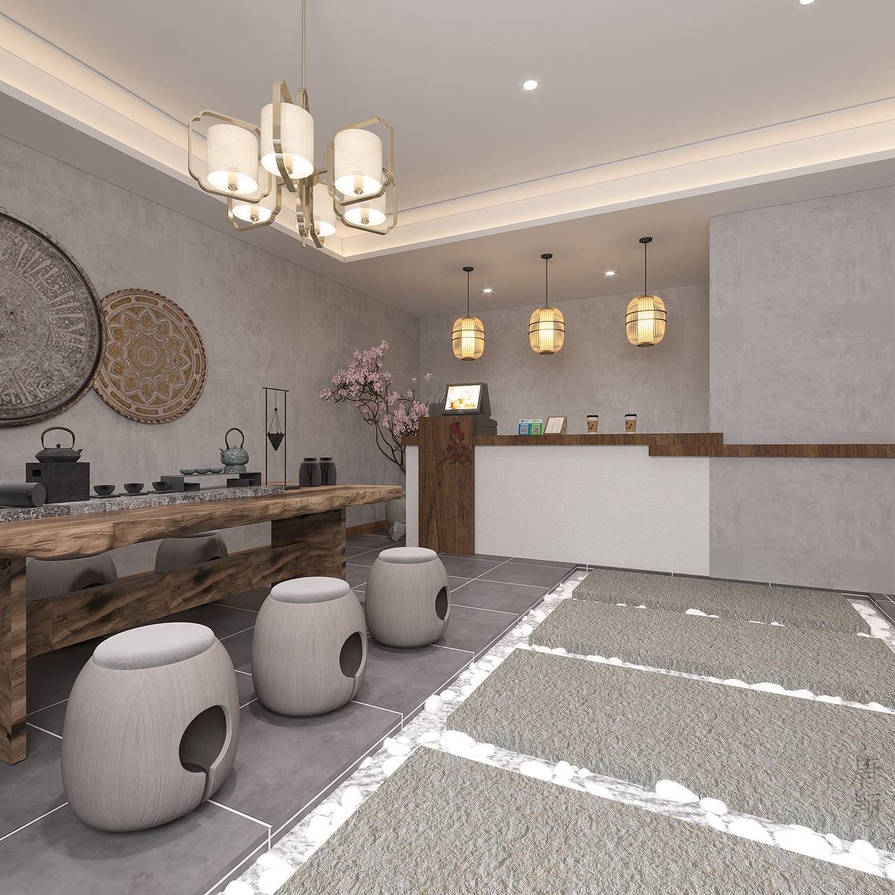 中国风家装效果图品鉴赏析