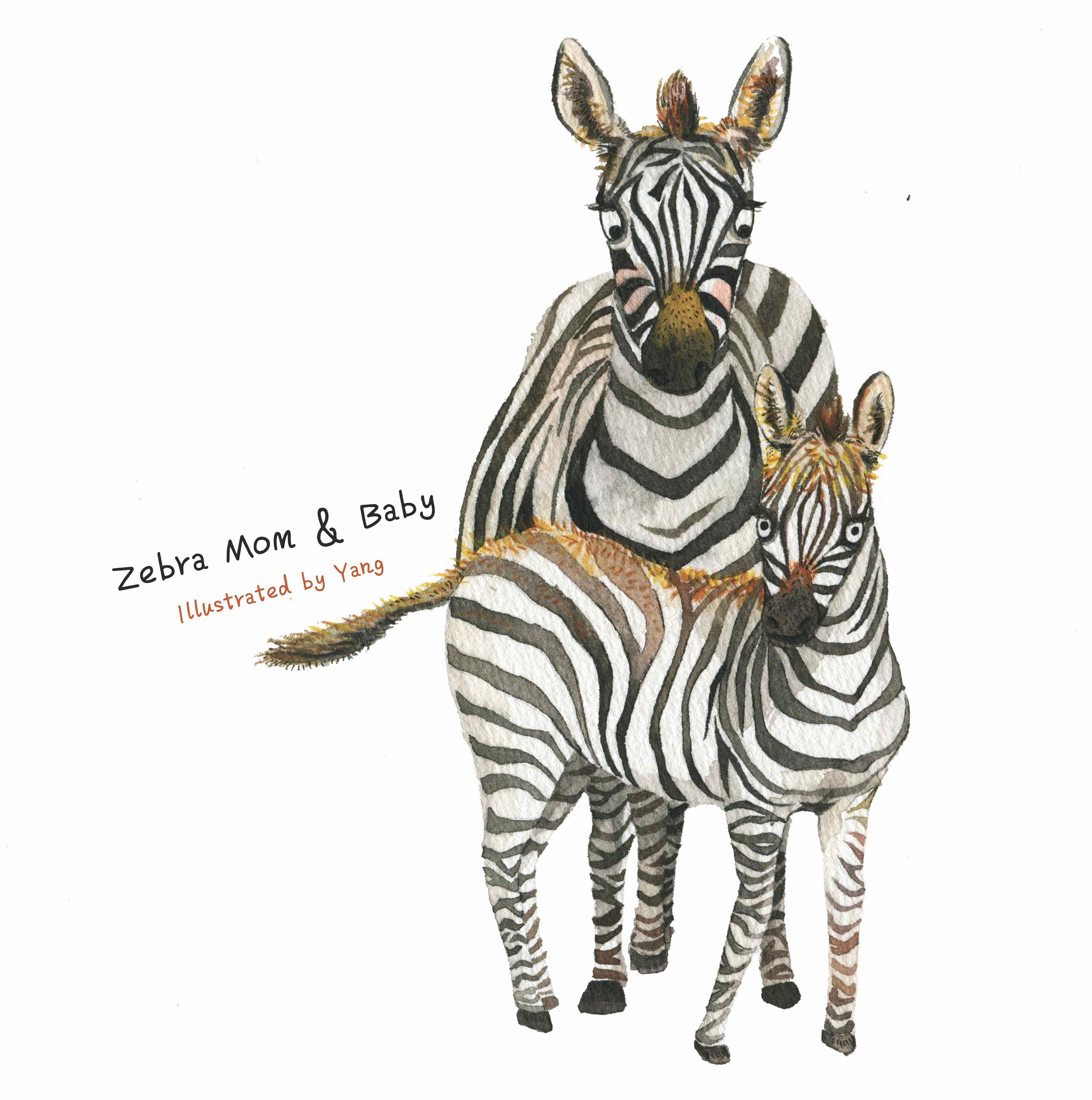 动物妈妈和宝宝|插画|儿童插画|三羊_YANG - 原创作品 - 站酷 (ZCOOL)