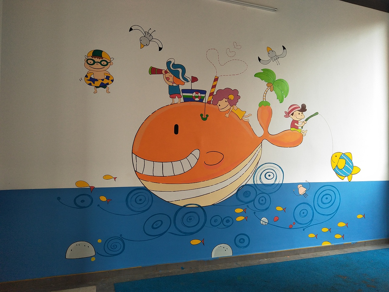 儿童乐园墙体彩绘