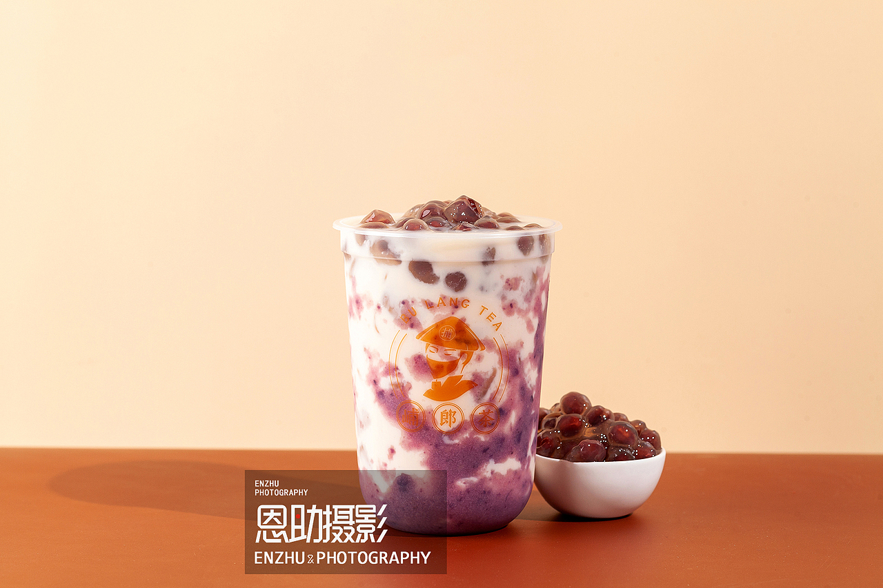 奶茶摄影 卡纸风格