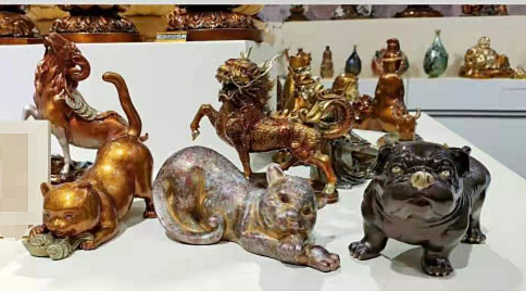 叶小鹏彩铜作品实展