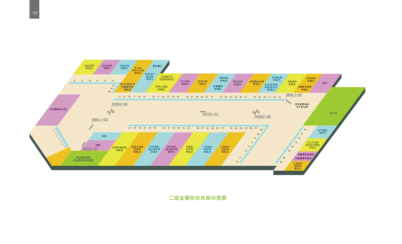 市政务中心 导视系统设计（图ZMjg2MTA4NTYw） - 其他空间 - 站酷设计师赵子帅_标识设计原创素材 - 站酷ZCOOL