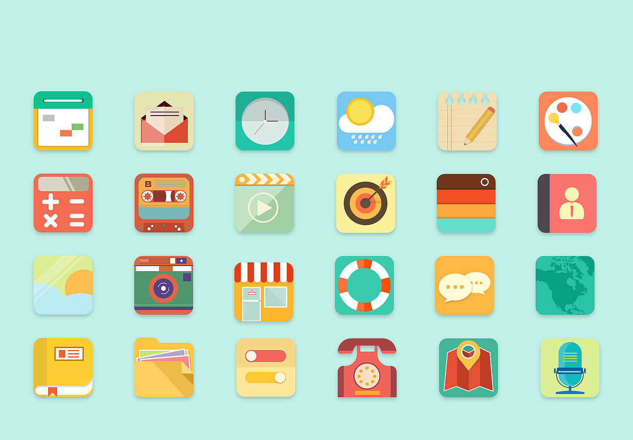 手机图标（图ZNDY3Nzc3Mjg=） - 图标 - 站酷设计师子非鱼焉知我乐原创素材 - 站酷ZCOOL