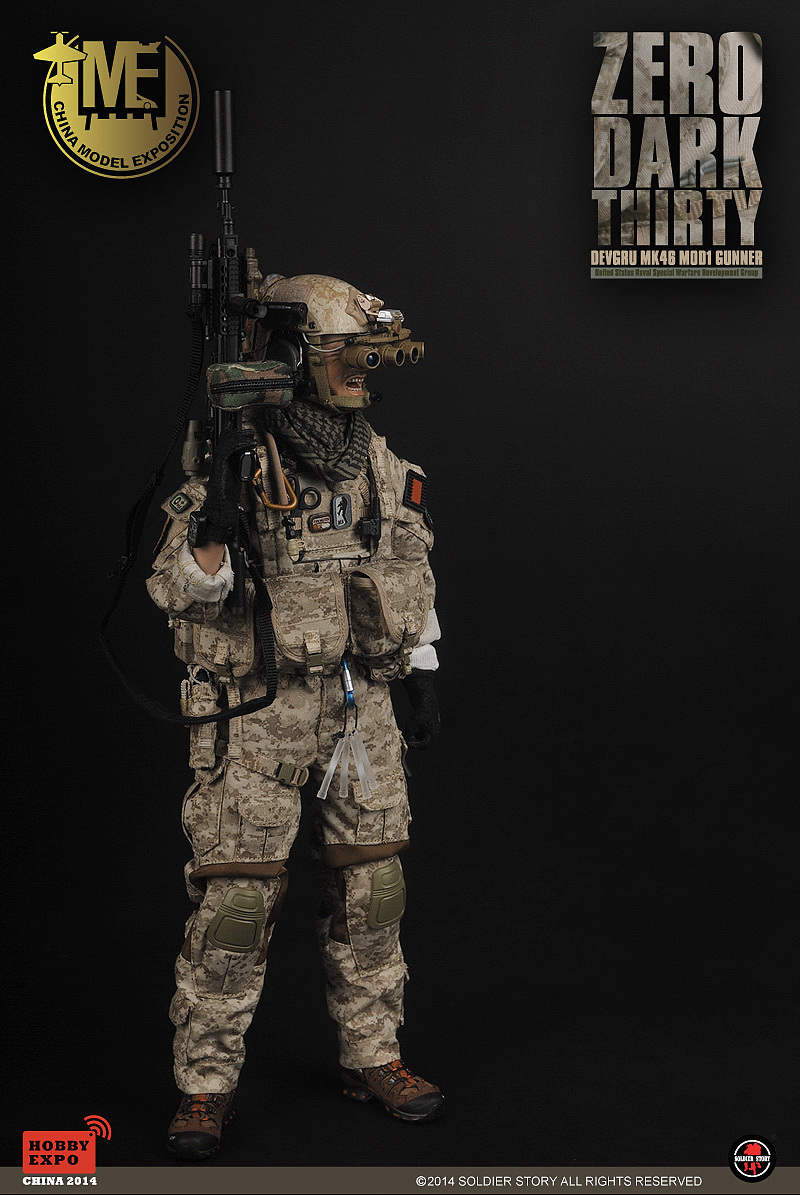 美军DEVGRU- MK46 MOD1机鎗手 -猎杀本拉登（图ZMTExMDE5MjEy） - 手办/模玩 - 站酷设计师SoldierStory原创素材 - 站酷ZCOOL