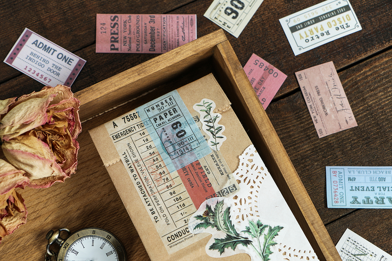 复古车票（图ZMTYzNjEzOTQw） - 产品摄影 - 站酷设计师王不牛原创素材 - 站酷ZCOOL