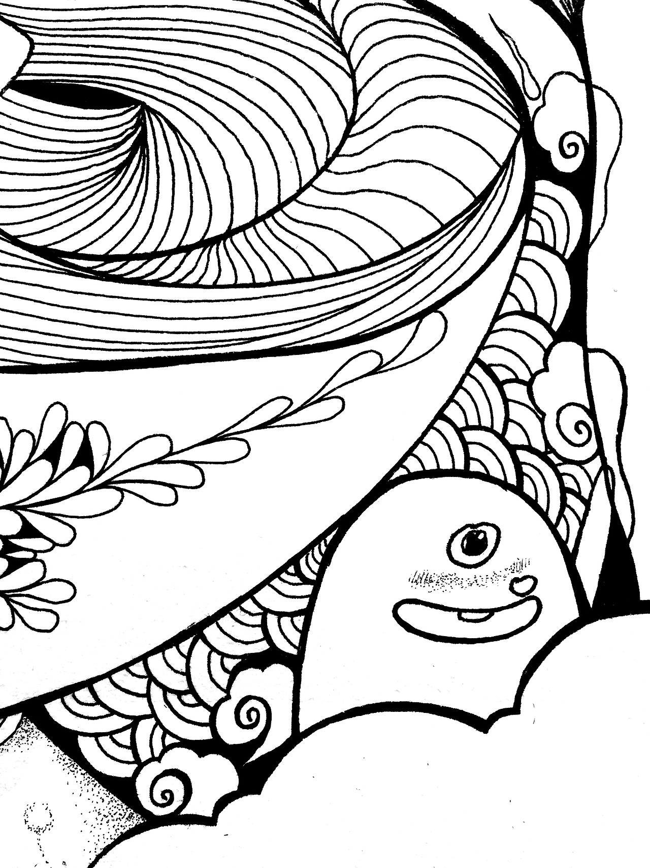 《魚》（图ZMTM0Mzk5ODU2） - 绘画 - 站酷设计师会画画的云原创素材 - 站酷ZCOOL