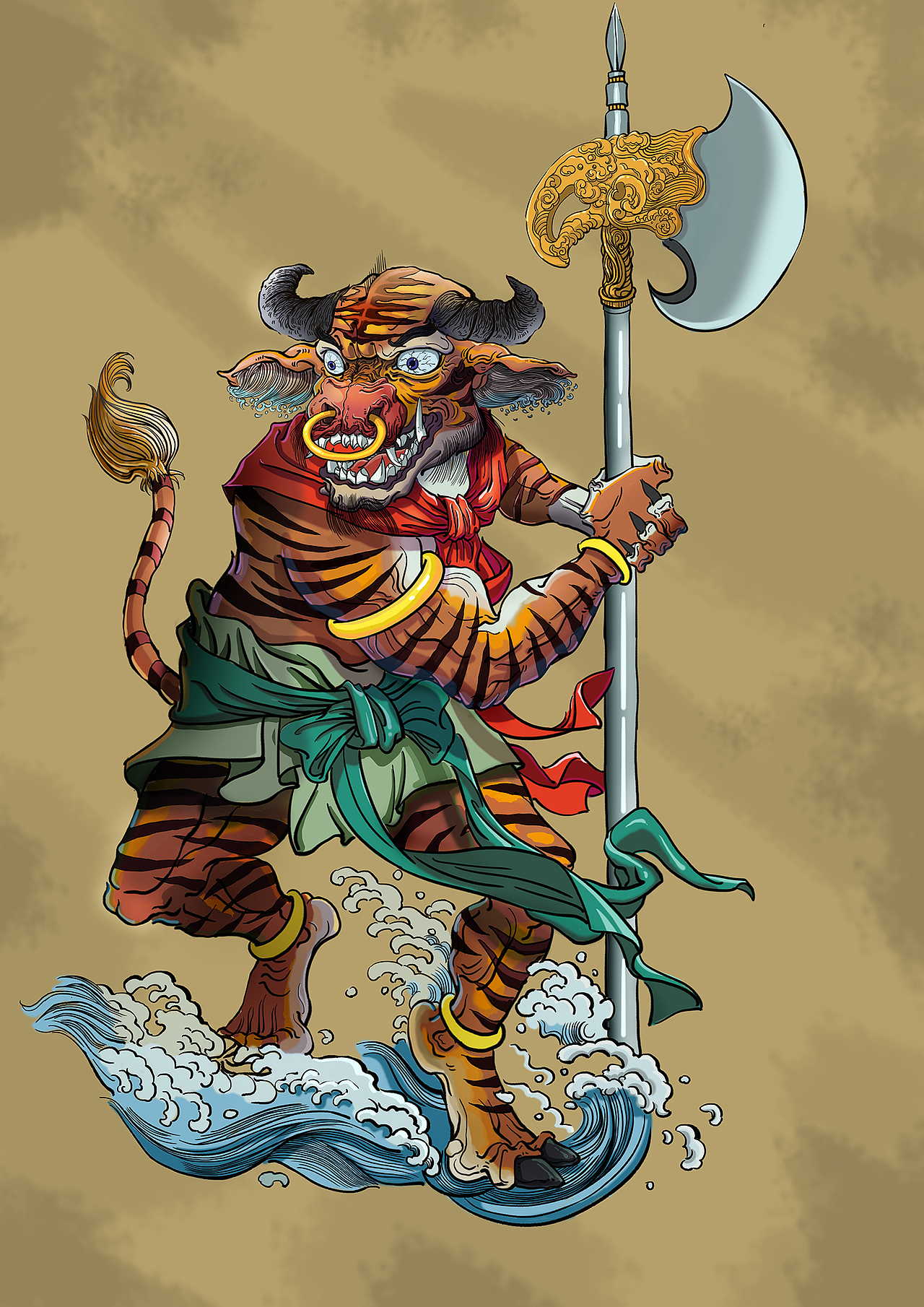 山海经系列作品——軨軨