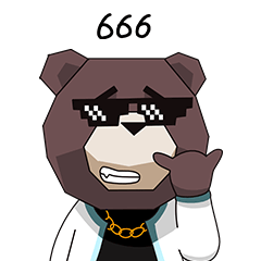 哔哔熊表情包（图ZMTA1NDM4OTI0） - 网络表情 - 站酷设计师新往人原创素材 - 站酷ZCOOL