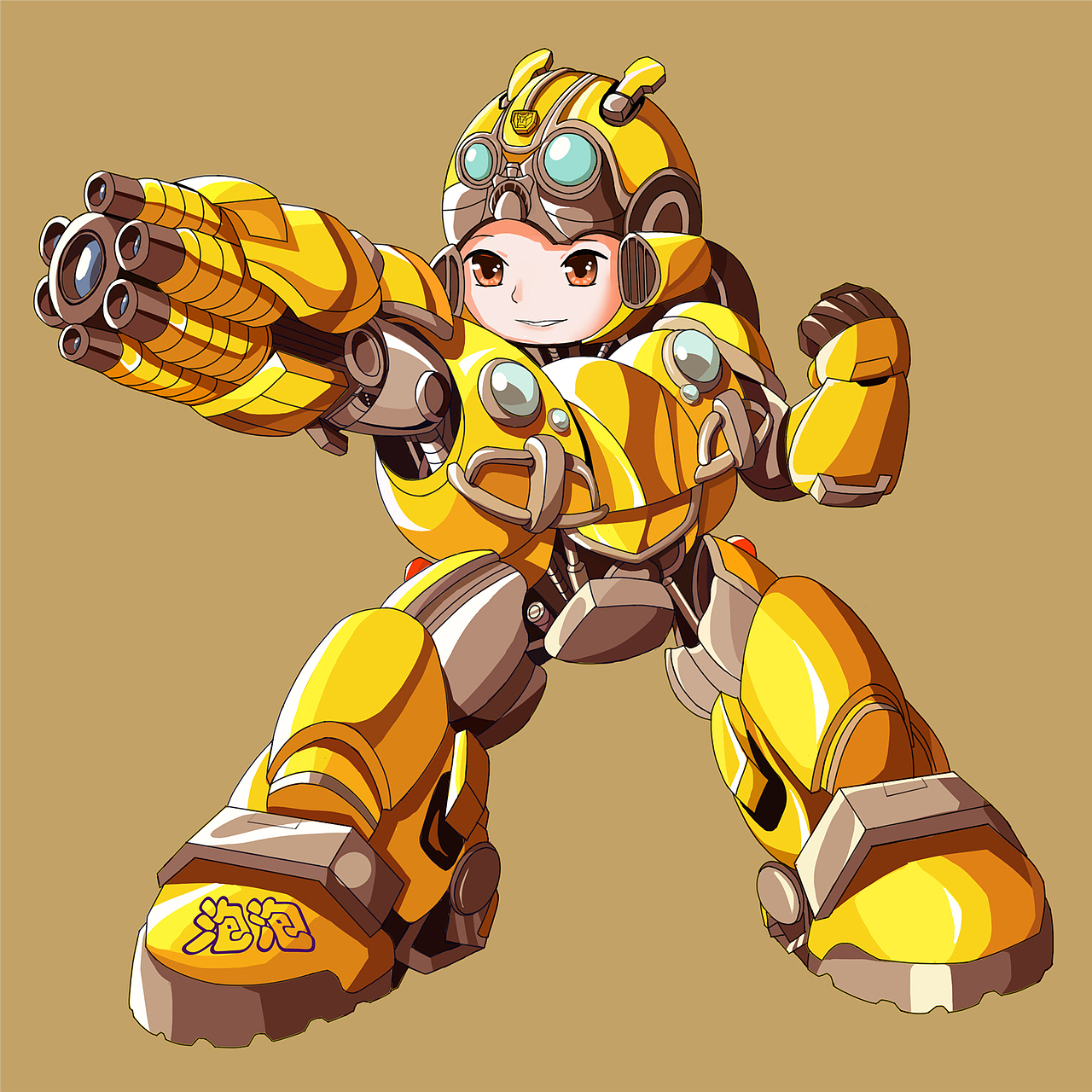 卡通吉祥物机械篇