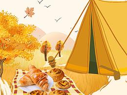 餐饮 秋游 推文