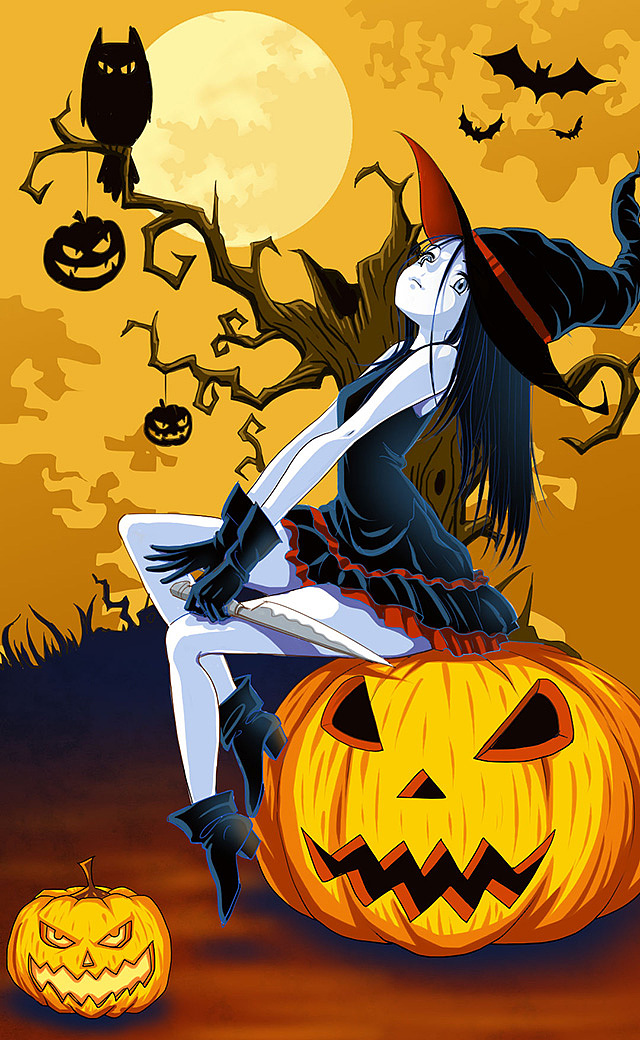 万圣节同人动漫