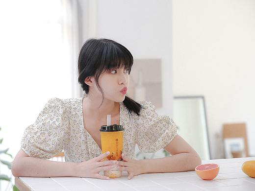 奶茶丨饮品丨模特丨电商摄影
