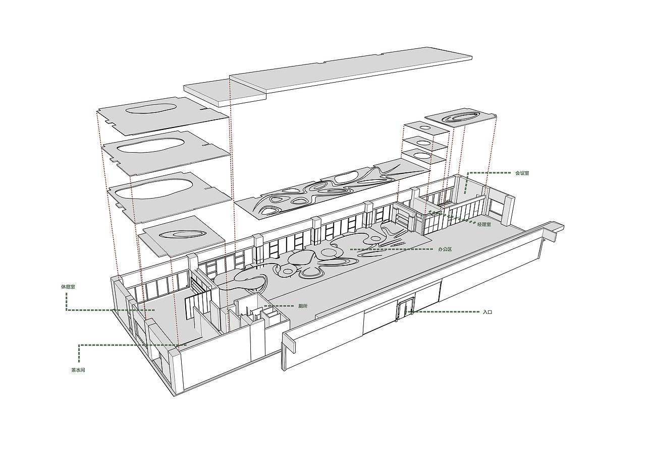 【SKYONES 作品】有限空间，无限设计 | 上海办公空间（图ZMTg3MTg0OTE2） - 建筑/空间 - 站酷设计师SKYONES天一空间原创素材 - 站酷ZCOOL