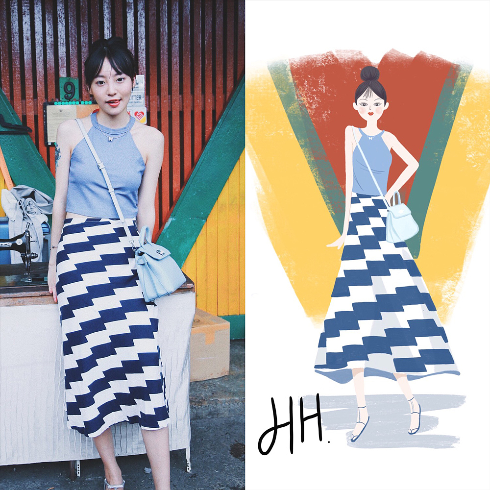 画出365天都不同的专属look（图ZOTE3NjY0NTY=） - 创作习作 - 站酷设计师我是寒寒原创素材 - 站酷ZCOOL