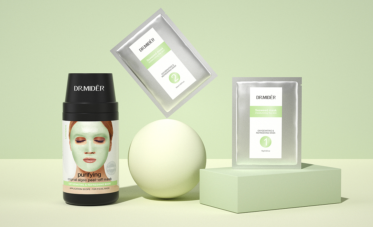 涂抹面膜包装设计与C4D渲染（图ZMjk2MDUwOTE2） - 包装 - 站酷设计师半面嘻哈原创素材 - 站酷ZCOOL