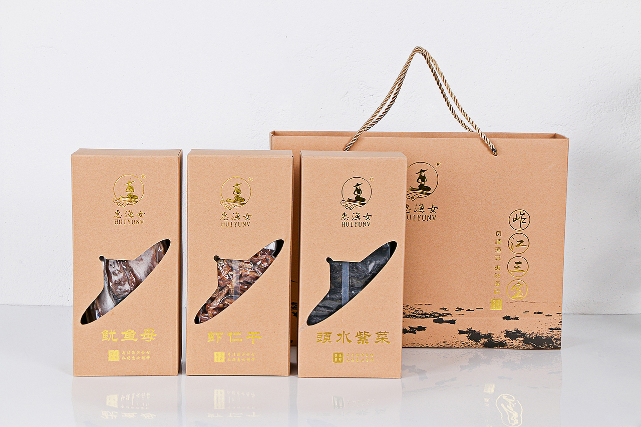 泉州惠渔女海产品——岞江三宝礼盒装拍摄小视频录制（图ZMjE1MDkzOTUy） - 产品摄影 - 站酷设计师岞海印象原创素材 - 站酷ZCOOL