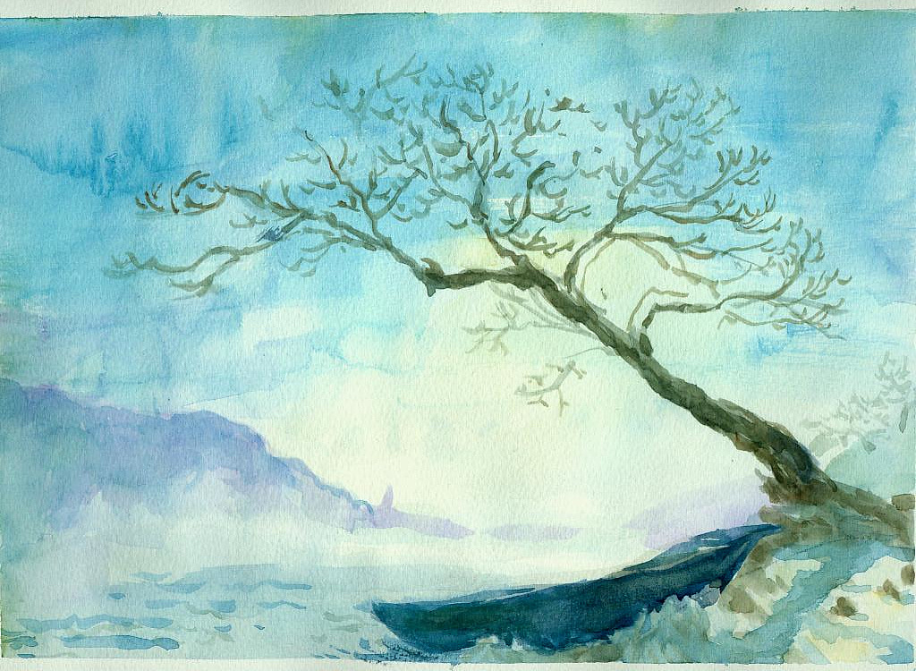 水彩手绘插画合集