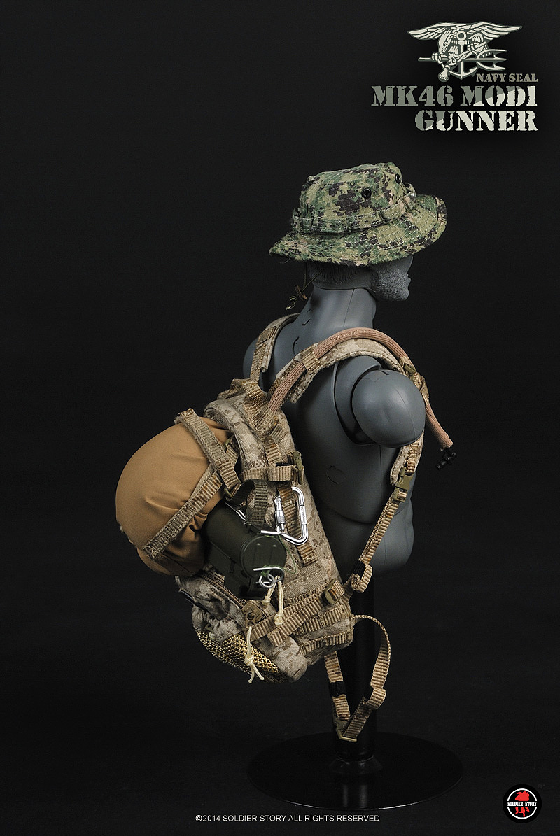 SoldierStory 美国海军海豹突击队 MK46 MOD1机鎗手（图ZMTExMDIwMzE2） - 手办/模玩 - 站酷设计师SoldierStory原创素材 - 站酷ZCOOL