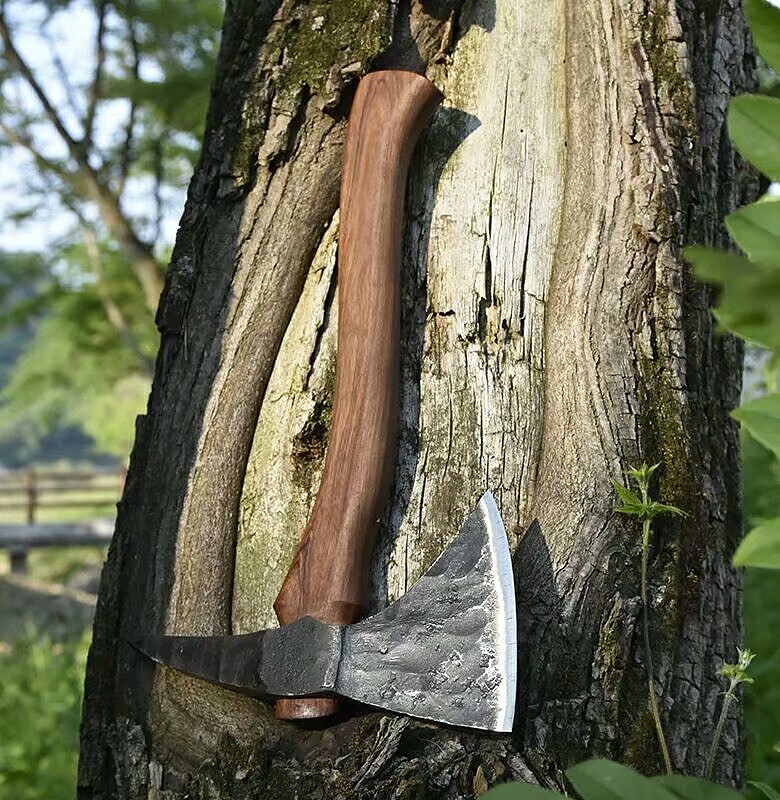 和风堂美术刀剑 锰钢夹钢手斧/飞斧（图ZMjA1NjA2Njg0） - 工艺品设计 - 站酷设计师和风堂美术刀剑原创素材 - 站酷ZCOOL