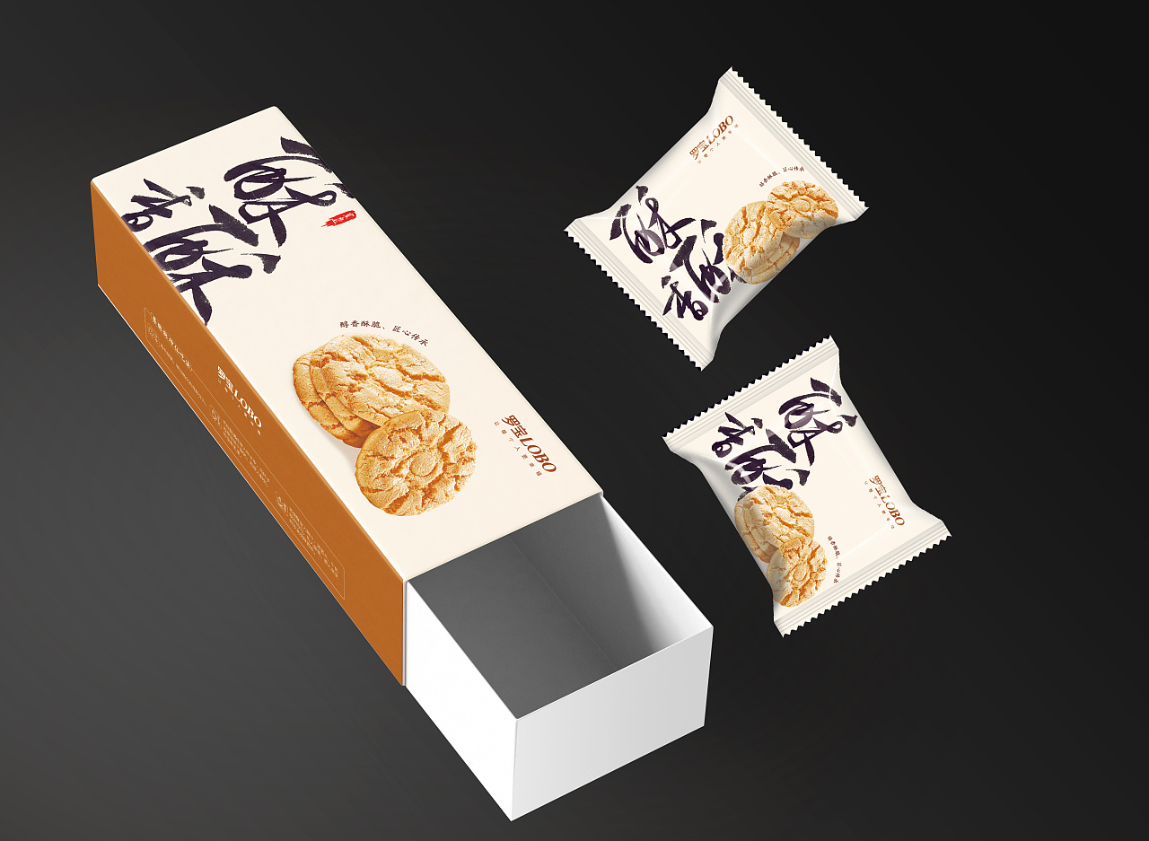 高档桃酥包装设计|平面|包装|苏坡曼00_原创作品-站酷(zcool)