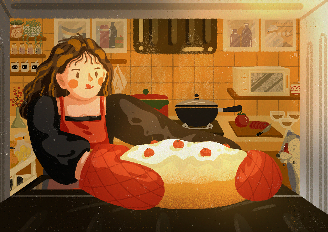 作品名称:《芭力想做美食家》