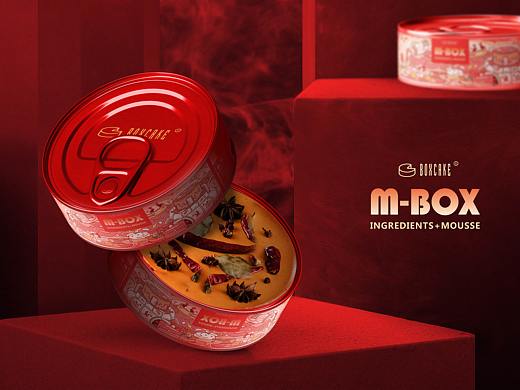M-BOX妙思X尚智 | 盒子蛋糕包装设计
