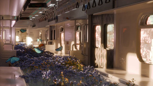 地铁场景建模练习