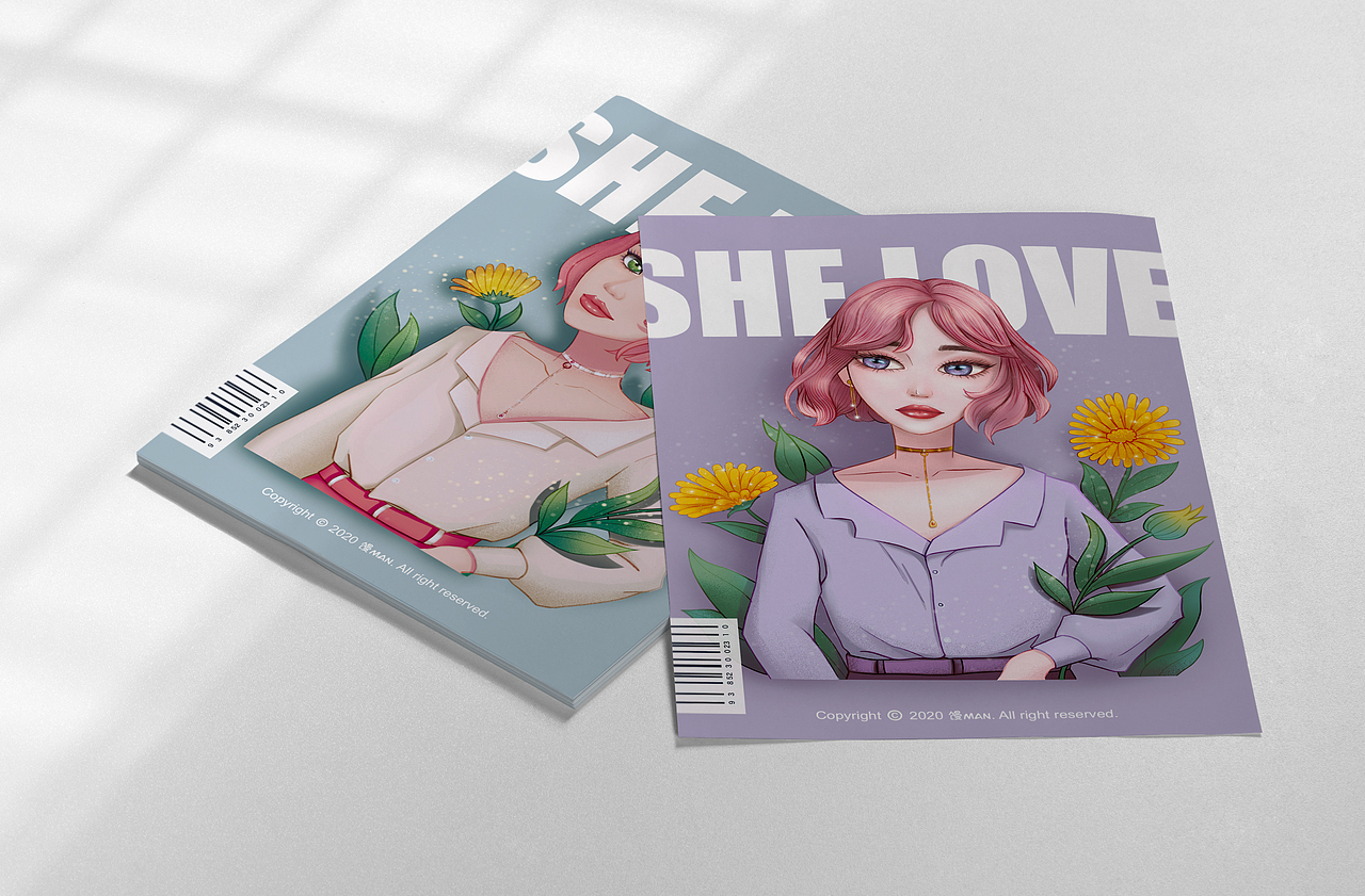 商稿解封 金盏花少女（图ZMjIwNzE4OTQ0） - 商业插画 - 站酷设计师馒Man原创素材 - 站酷ZCOOL