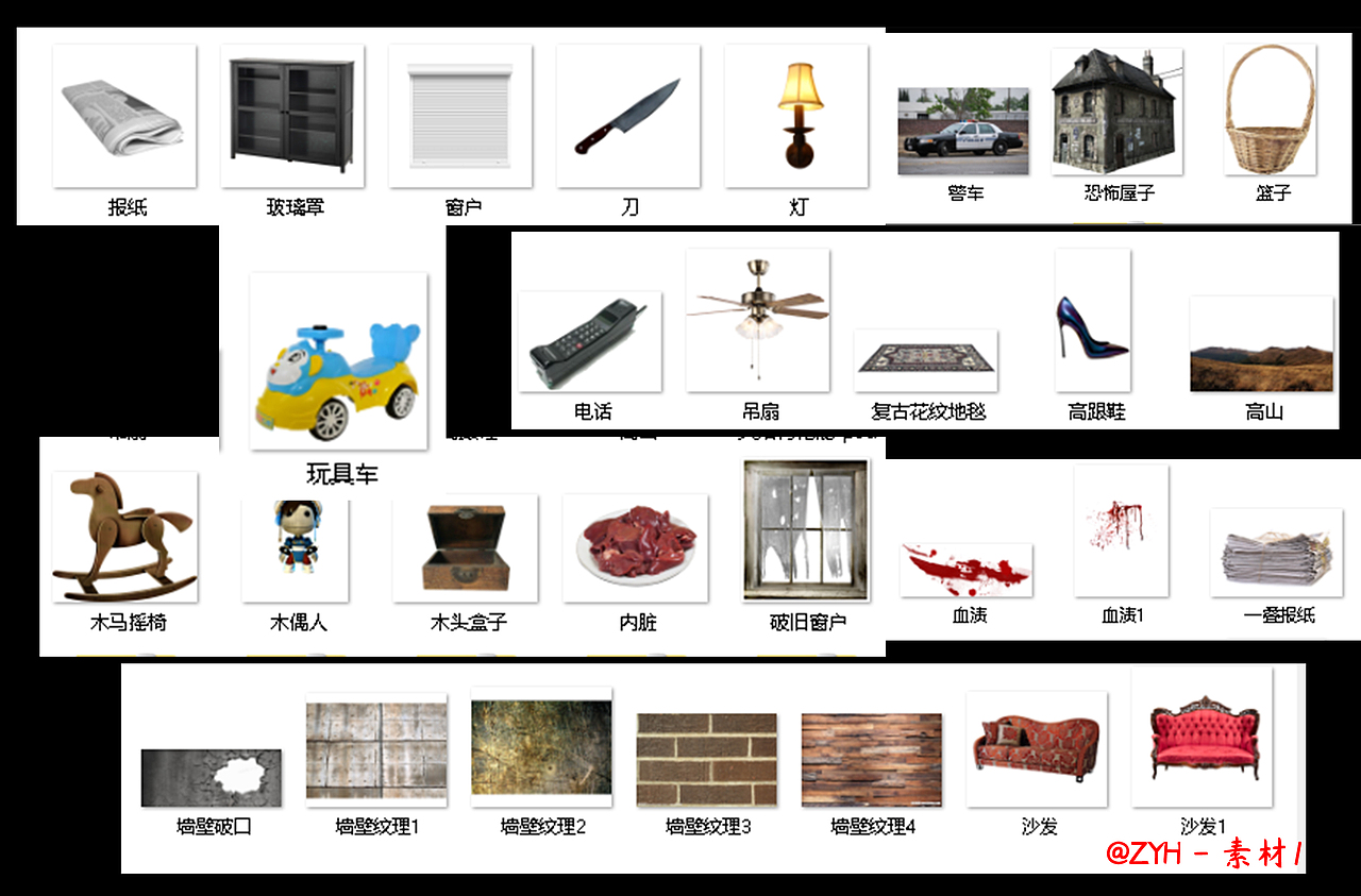 恐怖电影海报合成