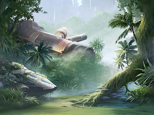 末日廢土風(fēng)（個(gè)人主頁(yè)-ZNTYxMTM0MDg=） - 游戲原畫 - 站酷設(shè)計(jì)師crazyfans原創(chuàng)素材 - 站酷ZCOOL