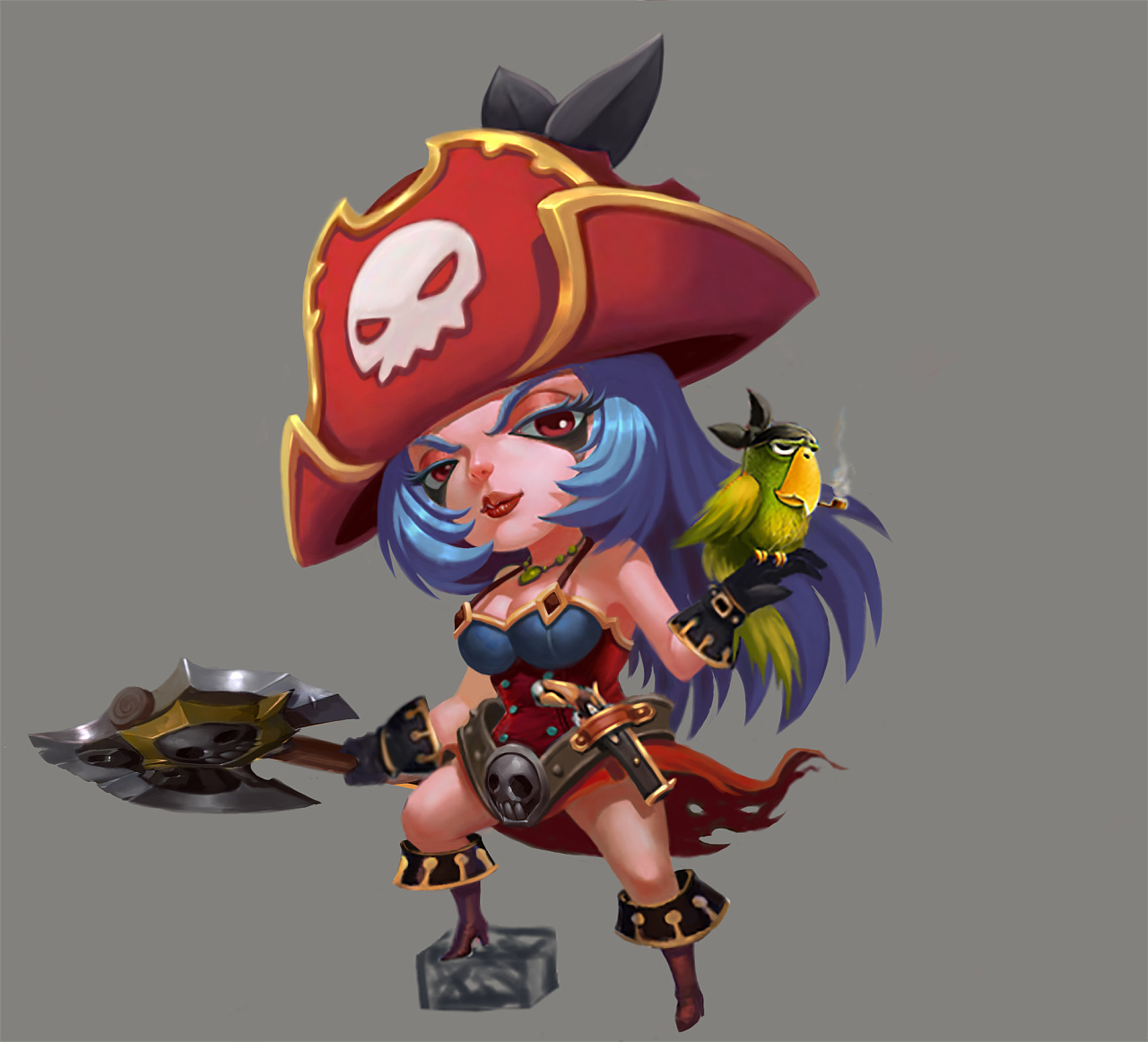 一些q版的练习|插画|游戏原画|爱画画的晓亮 - 原创作品 - 站酷