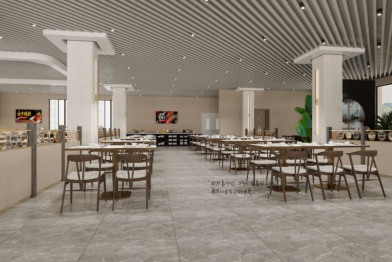 干饭人食堂案例/Diners love design best.