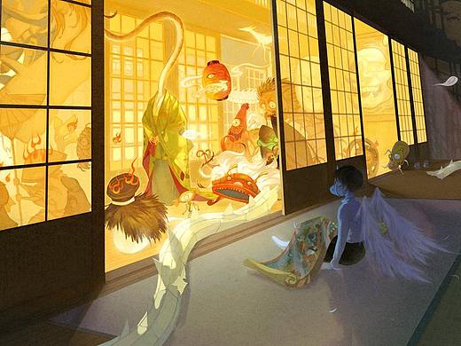 百鬼夜行传说图