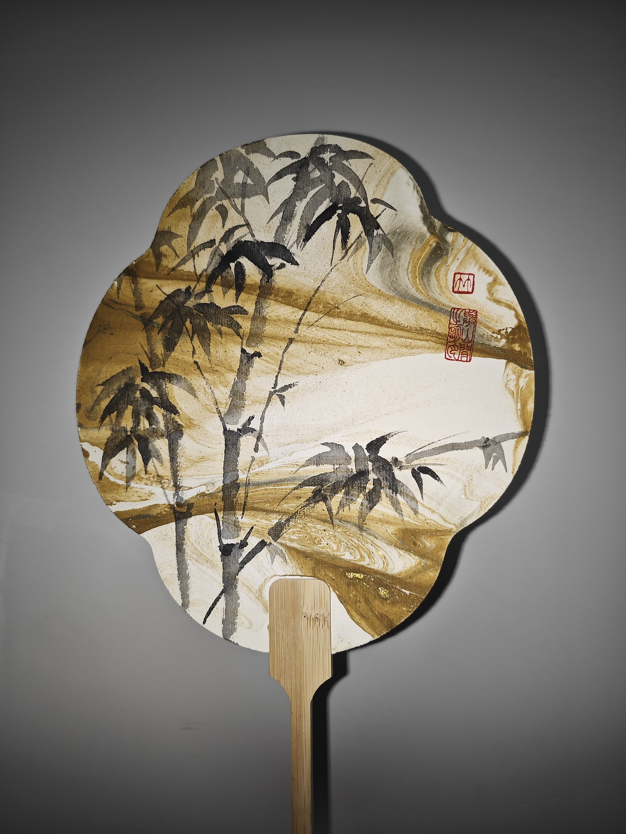 写字拯救这堆丑漆扇