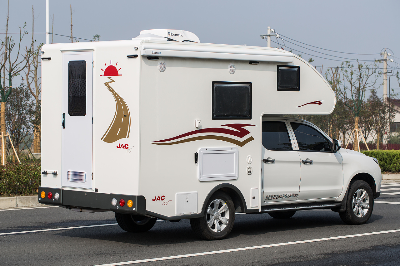 江淮帅铃t6皮卡房车设计