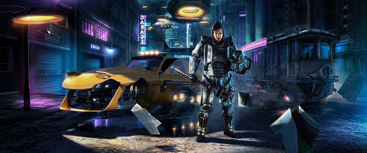 创意海报合成《银翼杰克2333》（图ZMTAyNTQzOTY0） - 海报 - 站酷设计师杰克sean原创素材 - 站酷ZCOOL