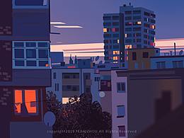 場景手繪-習(xí)作 11.04