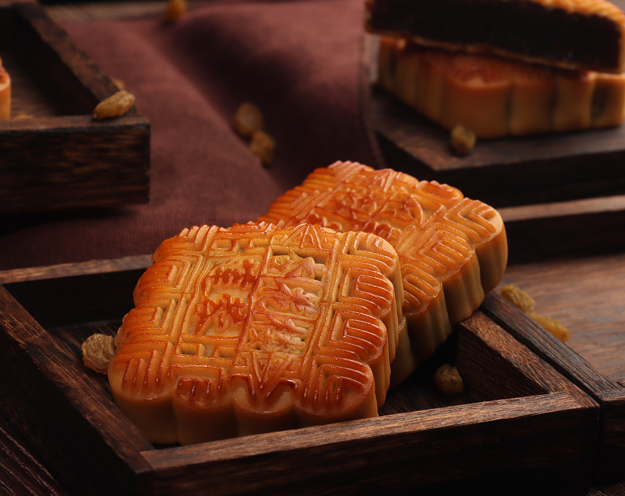 中秋节的月饼（图ZMjY5MTEwNTEy） - 美食摄影 - 站酷设计师桑九饿十一原创素材 - 站酷ZCOOL