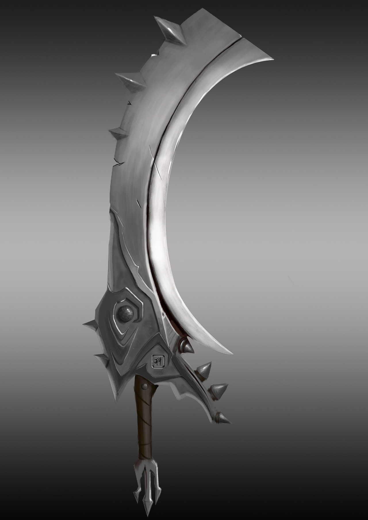 蛮刀|插画|游戏原画|yk2427779092 - 原创作品 - 站酷 (zcool)