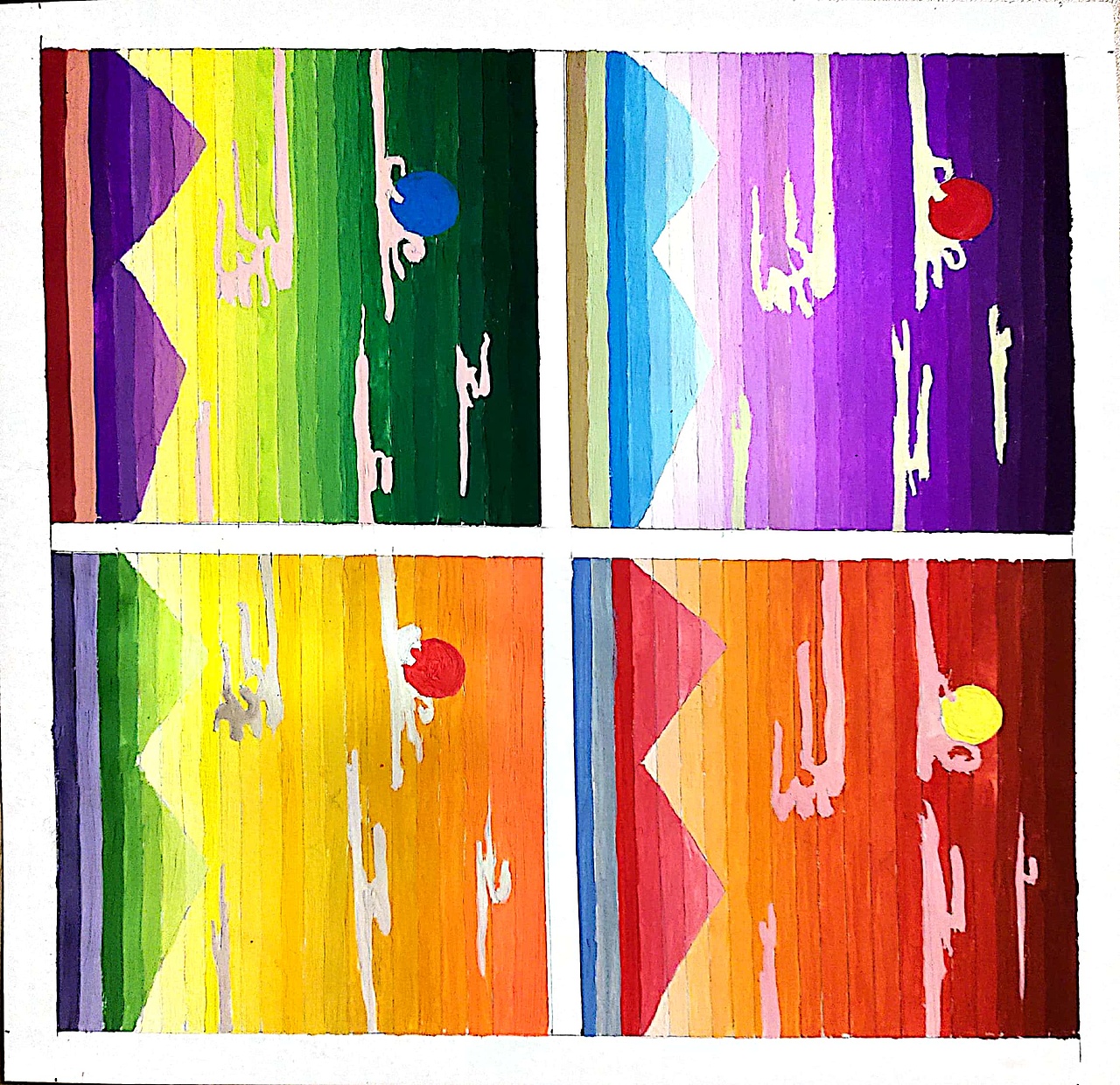 《同一个世界,不同风景》原创