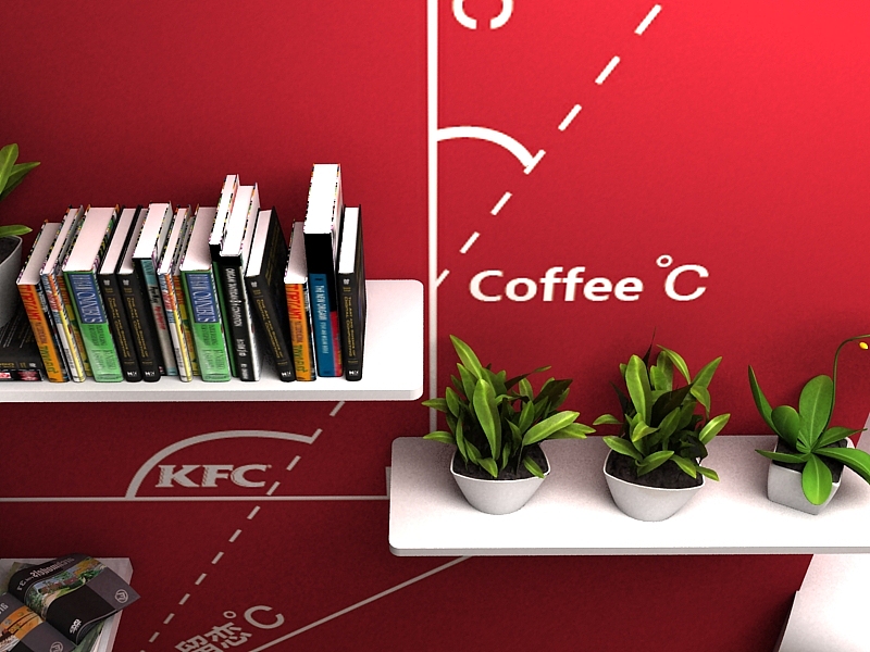 KFC西单甜品站设计