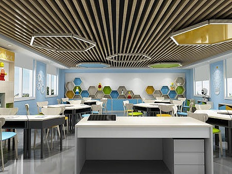 创客教室空间设计低头思故乡wj79创客空间敢拼才会赢873创客空间般若