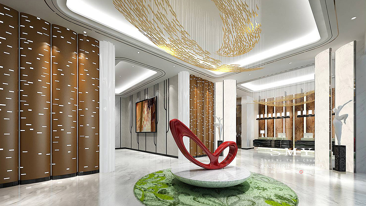 梨州大酒店位于被誉为“中国雪梨之乡”的苍溪县城中心,水木源创专业酒店设计师团队汲取本地“梨”文化,将“雪梨”的意象用于各种造型设计中,在现代简约风格的基础上,增加富有变化的空间艺术感。