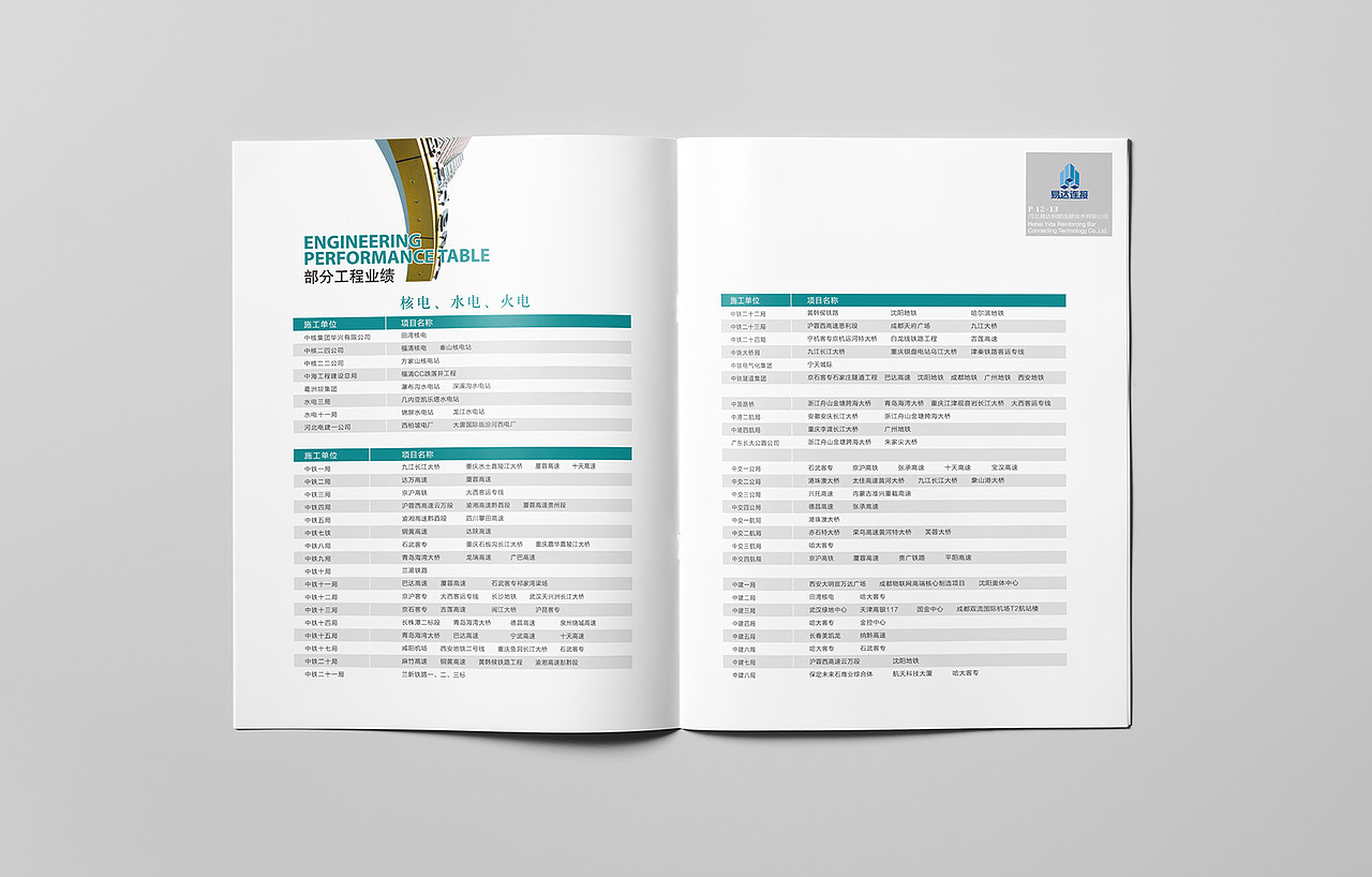 河北易达钢筋连接技术有限公司画册